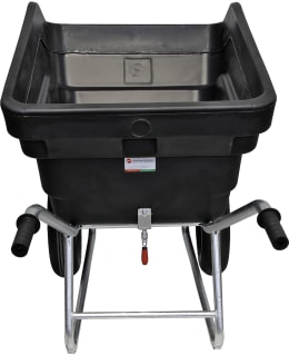 Produktbild: Growi® Schubkarre Compactkarre Mulde 300 l, PE (Polyethylen) kippbar