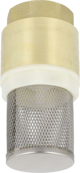 Produktbild: Geka® Fußventil Messing (Fußventil), Edelstahl (Saugkorb)