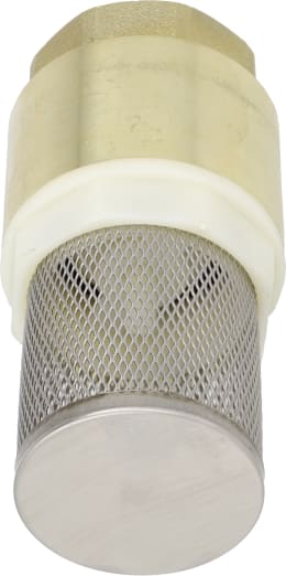 Produktbild: Geka® Fußventil Messing (Fußventil), Edelstahl (Saugkorb)