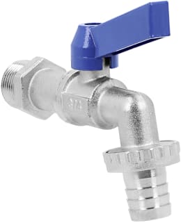 Produktbild: Geka® Kugelhahn Messing vernickelt