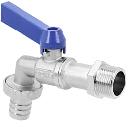 Produktbild: Geka® Kugelhahn Messing vernickelt