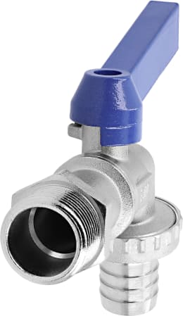 Produktbild: Geka® Kugelhahn Messing vernickelt
