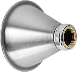Produktbild: Geka® plus Brausekopf aus Chromstahl, Messing (Gewindenippel)