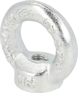 Produktbild: Ringmutter DIN 582, Stahl (C15 E), verzinkt, blau passiviert (A2K)