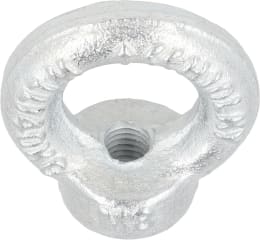Produktbild: Ringmutter DIN 582, Stahl (C15 E), verzinkt, blau passiviert (A2K)