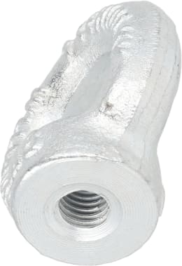 Produktbild: Ringmutter DIN 582, Stahl (C15 E), verzinkt, blau passiviert (A2K)