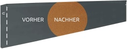Produktbild: bellissa Rasenkante Corten Cortenstahl Beeteinfassung Metallkante