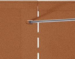 Produktbild: bellissa Rasenkante Corten Cortenstahl Beeteinfassung Metallkante