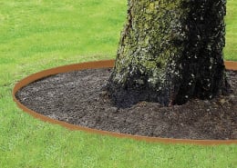Lifestyle: bellissa Rasenkante Corten Cortenstahl Beeteinfassung Metallkante
