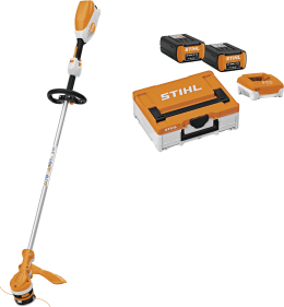 Produktbild: STIHL Akku-Motorsense FSA 110 R Schnittbreite 381 mm, mit 2 Akkus/Ladegerät/Akkubox, FA07 011 5720