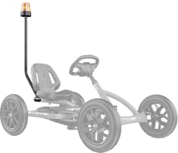 Produktbild: Berg Rundumleuchte orange, mit Stange, für Go-Kart Buddy, Rally