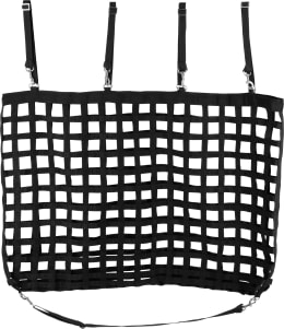 Produktbild: KERBL Heutasche 112 x 80 cm, Maschenweite 50 x 50 mm, mit Schlaufen und Karabiner, 3232470