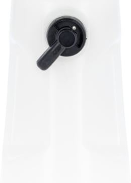 Produktbild: KERBL Kälberflasche Milky Feeder mit schwarzem Sauger und transparentem Flaschenkörper