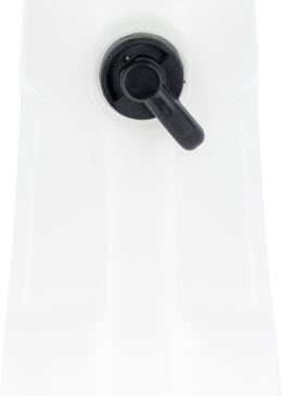 Produktbild: KERBL Kälberflasche Milky Feeder mit schwarzem Sauger, Draufsicht