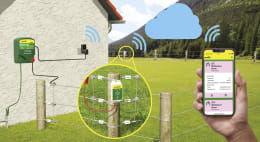 Lifestyle: Patura Weidezaunalarm für Überwachung Weidezaun über LTE-M (4G/5G)