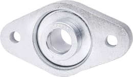 Produktbild: EBS Flanschlager 25 mm, 2-Loch, für Walze Lemken