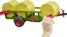 Produktbild: Bruder® Modell Rundballensammler mit 3 Rundballen 1:16