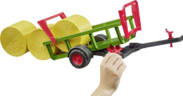 Produktbild: Bruder® Modell Rundballensammler mit 3 Rundballen 1:16