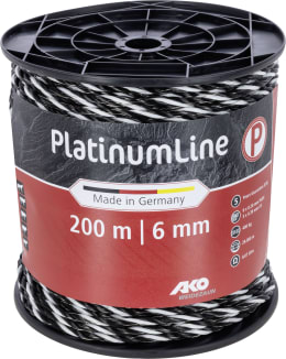 Produktbild: Ako Elektroseil PlatinumLine schwarz, weiß