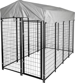 Lifestyle: KERBL Freilaufgehege Space 243 x 127 x 184 cm