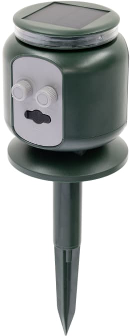 Produktbild: cit® Ultraschall-Tiervertreiber MultiSonic gegen Katzen, Hunde, Marder, Waschbären, Nagetiere etc.