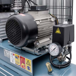 Produktbild: Airpress Kompressor K 100-450 100 l-Behälter, Abgabeleistung 238 l/min, 12 bis 14 bar, 36512-N