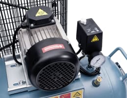 Produktbild: Airpress Kompressor K 100-450 100 l-Behälter, Abgabeleistung 238 l/min, 12 bis 14 bar, 36512-N