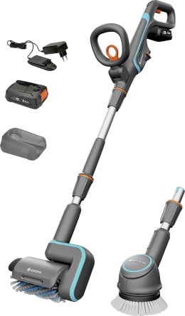 Produktbild: GARDENA Akku-Multi-Reiniger AquaBrush Universal 04 mit Akku/Ladegerät, 14842-20