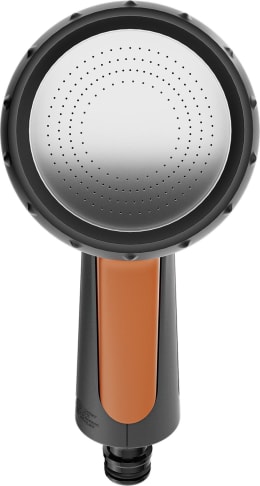 Produktbild: GARDENA Gartenbrause Classic mit Sprühkopf und Griff in Grau-Orange