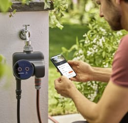 Produktbild: GARDENA Bewässerungscomputer smart Dual Water Control mit Smartphone-Steuerung