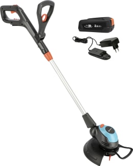 Produktbild: GARDENA Akku-Rasentrimmer EasyCut 23 Schnittbreite 23 cm, mit Akku/Ladegerät, 14700-55