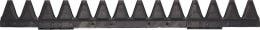 Produktbild: ESM Mähmesser 71 cm, mit Verstärkung, für Hobby-Universalbalken Balkenmäher Agria, Viking