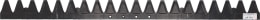 Produktbild: ESM Mähmesser 102 cm, mit Verstärkung, für Schwinghebelbalken Balkenmäher Agria, Echo, Eumot