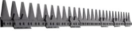 Produktbild: ESM Mähmesser 137 cm, mit Verstärkung, für Hobby-Universalbalken Balkenmäher Agria, Bucher, Holder