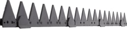 Produktbild: ESM Mähmesser 137 cm, mit Verstärkung, für Fingerbalken Balkenmäher Agria