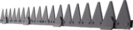 Produktbild: ESM Mähmesser 137 cm, ohne Verstärkung, für Mittelschnittbalken Balkenmäher Agria 2300, 3300