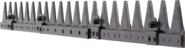 Produktbild: ESM Mähmesser 107 cm, mit Verstärkung, für Schwinghebelbalken Balkenmäher Bertolini, Carraro, Eumot, Holder