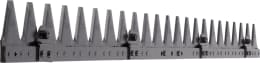 Produktbild: ESM Mähmesser 117 cm, ohne Verstärkung, für Schwinghebelbalken Balkenmäher Agria, Brumi, S.E.P.