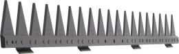 Produktbild: ESM Mähmesser 97 cm, ohne Verstärkung, für Hobby-Universalbalken Balkenmäher Agria, Holder, Tielbürger