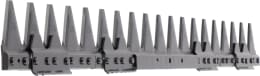 Produktbild: ESM Mähmesser 97 cm, mit Verstärkung, für Hobby-Universalbalken Balkenmäher Gutbrod, Tielbürger, Viking
