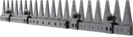 Produktbild: ESM Mähmesser 102 cm, mit Verstärkung, für Schwinghebelbalken Balkenmäher Agria, Echo, Eumot