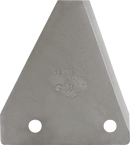 Produktbild: ESM Endklinge 75 x 66 x 2 mm, rechts, für Busatis