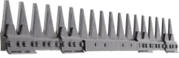 Produktbild: ESM Mähmesser 91 cm, mit Verstärkung, für Hobby-Universalbalken Balkenmäher Agria, Barbieri, Viking