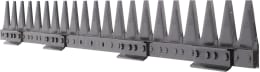 Produktbild: ESM Mähmesser 107 cm, ohne Verstärkung, für Universal-S-Klappbalken Balkenmäher Bucher, Eurosystems, Viking