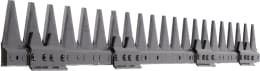 Produktbild: ESM Mähmesser 107 cm, ohne Verstärkung, für Hobby-Universalbalken Balkenmäher Hako, Solo