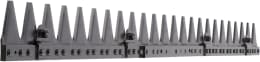 Produktbild: ESM Mähmesser 122 cm, mit Verstärkung, für Schwinghebelbalken Balkenmäher Bertolini, Bucher