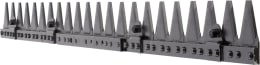 Produktbild: ESM Mähmesser 112 cm, mit Verstärkung, für Schwinghebelbalken Balkenmäher Bucher, Tielbürger