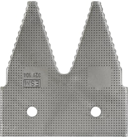 Produktbild: ESM Doppelklinge 107,6 x 101 x 4 mm, für Agria, ESM