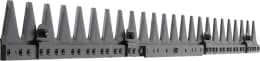 Produktbild: ESM Mähmesser 122 cm, mit Verstärkung, für Schwinghebelbalken Balkenmäher Agria, Honda, Tielbürger