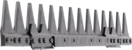 Produktbild: ESM Mähmesser 71 cm, mit Verstärkung, für Hobby-Universalbalken Balkenmäher Agria, Viking